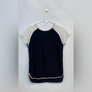 Woven Short Sleeve T